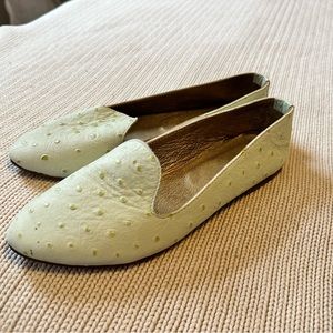 Pale green flats from Morocco 6.5